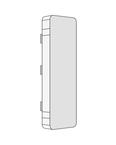 Заглушка LAN 120x80 DKC 00878 в Пензе Аксессуары для кабель-канала Pintop.ru