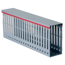 Короб перфорированный, серый RL6 80x80 мм DKC 01129RL