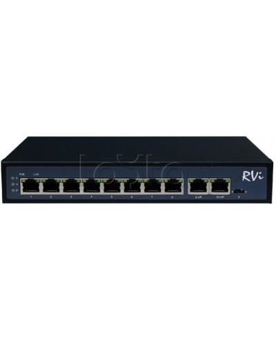 Коммутатор сетевой RVi-1NS08F-2T в Пензе Коммутаторы Pintop.ru