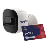 IP-камера видеонаблюдения уличная TRASSIR CloudBulletWifi