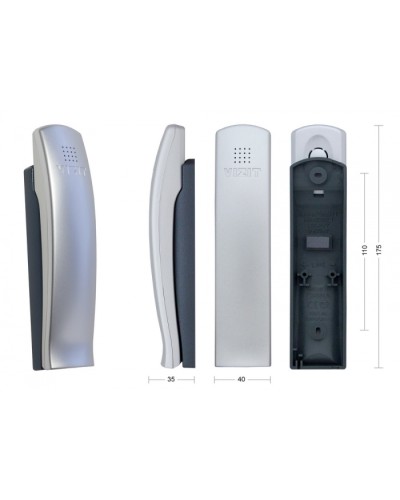 Трубка переговорная Vizit УКП-7M в Пензе Многоабонентные устройства Pintop.ru